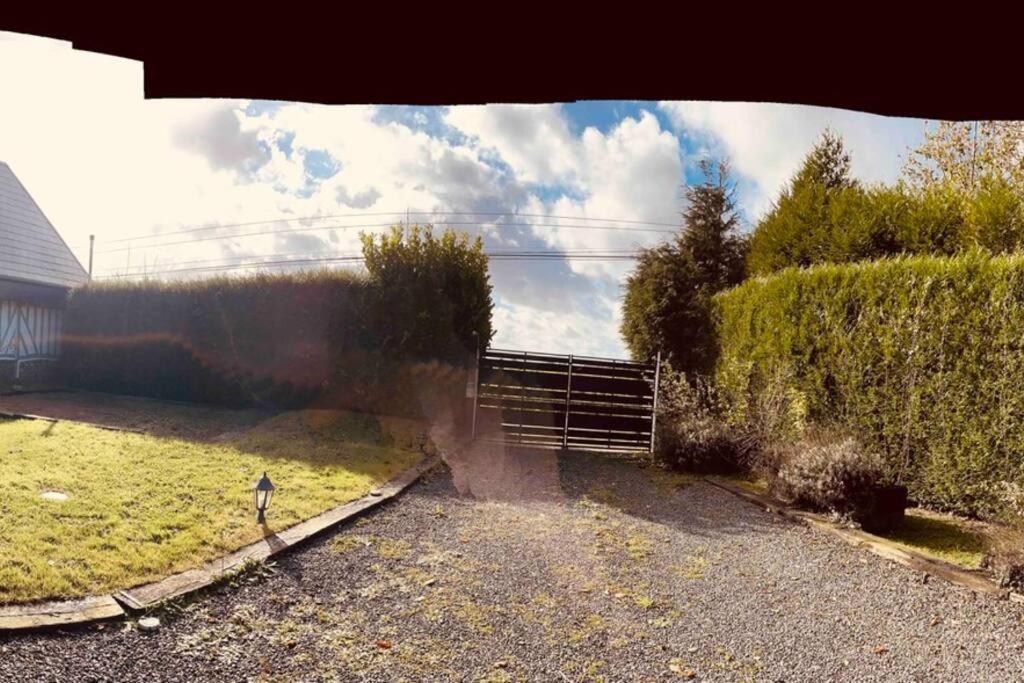 Longere Avec Piscine Prive A 35 Min De Deauville Le Mesnil-Saint-Jean Luaran gambar